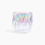 Flame Crystal Cut Glass Coffee Cup Lastaforest