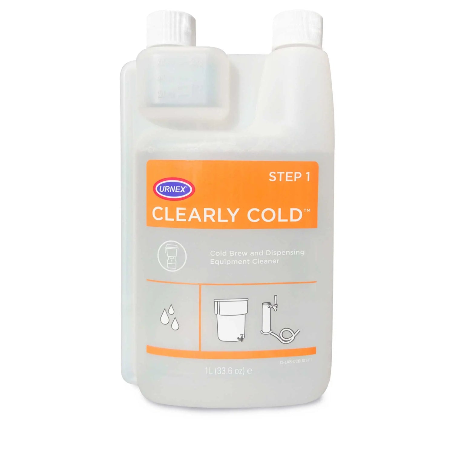 Urnex Clearly Cold – Cold Brew Coffee Equipment Cleaner – 32 fl oz Espresso Parts