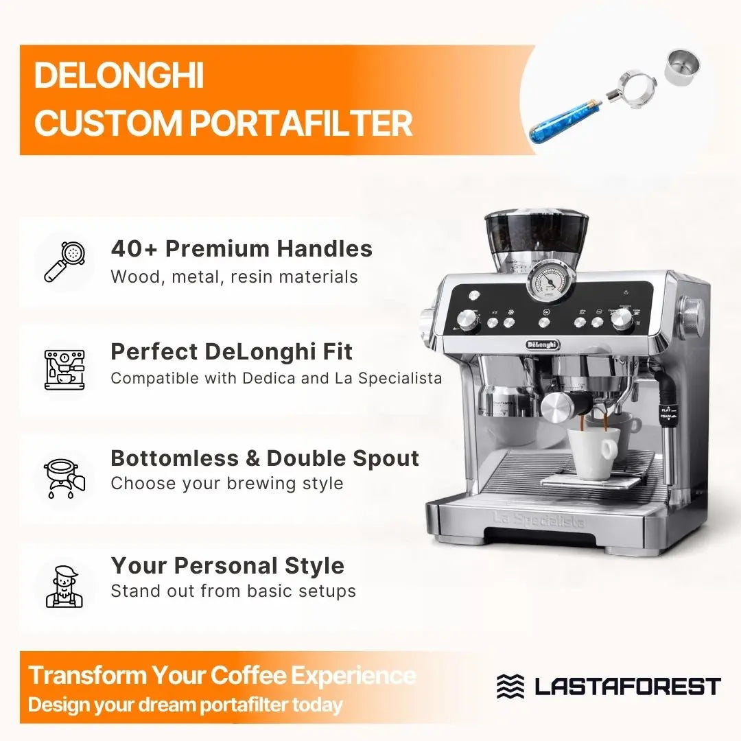 Custom Portafilter | Select from 40+ Handles Lastaforest
