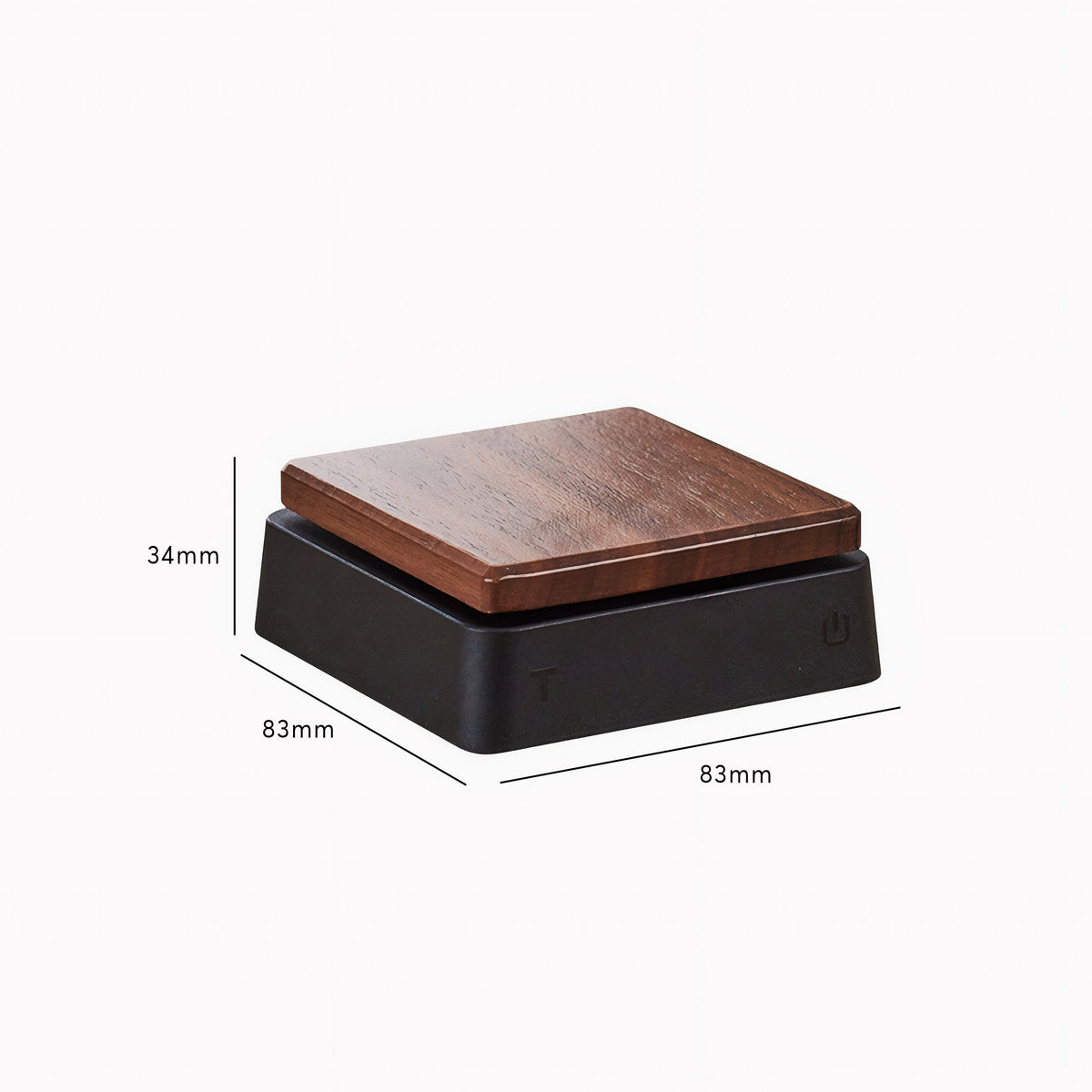 Solid Wood Electronic Scale for Tea and Coffee Lastaforest