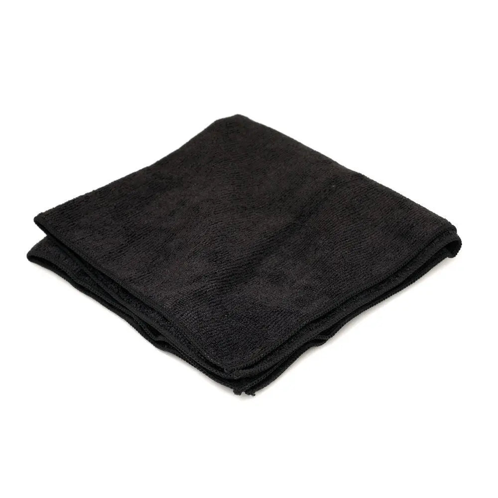 Microfiber Black Cloth Towel 16" x 16" Espresso Parts