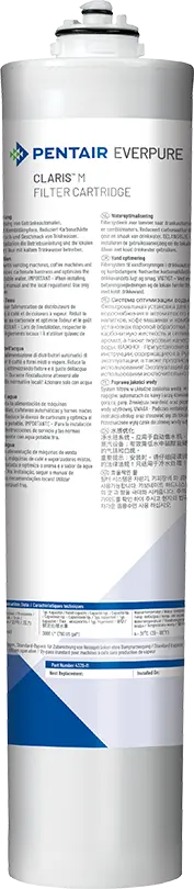 Everpure EV4339-10 Claris Small Filter Cartridge - 5 Micron and .5 GPM EverPure