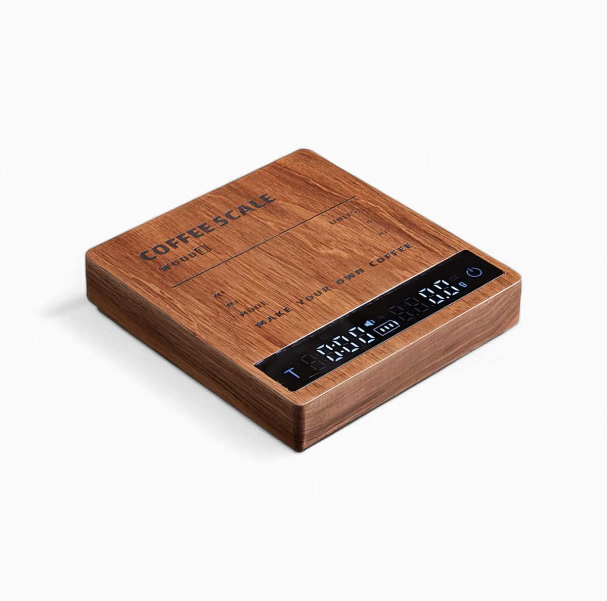 High Precision Wooden Coffee Scale with Touch Sensor Lastaforest