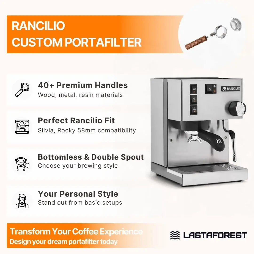 Custom Portafilter | Select from 40+ Handles Lastaforest