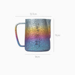 Aurora Crystal Titanium Latte Pitcher Lastaforest