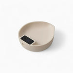 Electronic Walnut Coffee Scale With Leaf Shade Lastaforest