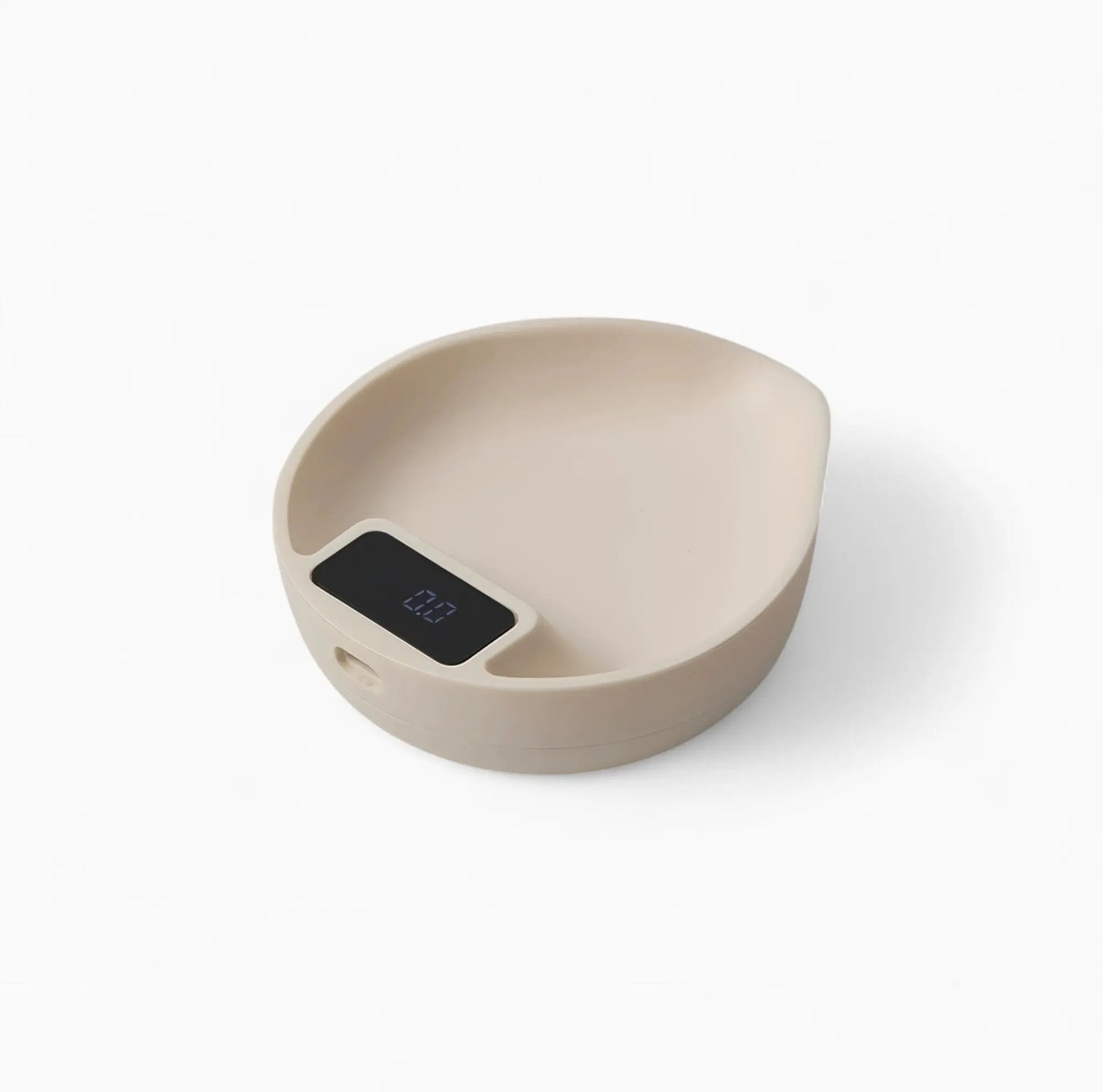Electronic Walnut Coffee Scale With Leaf Shade Lastaforest